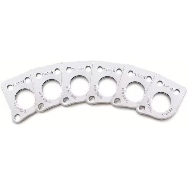 Graph Tech PRT-952-214-AL Ratio InvisoMatch Mounting Plates 45 Degree Screw Hole Aluminum (set van 6)