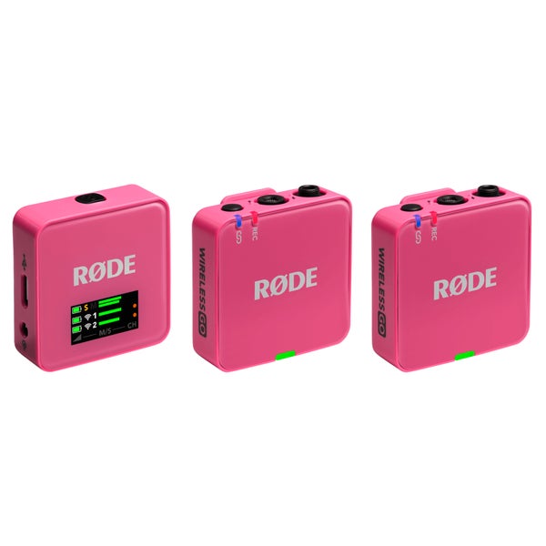 RØDE Wireless Go Gen 3 Pink draadloze dasspeldmicrofoon