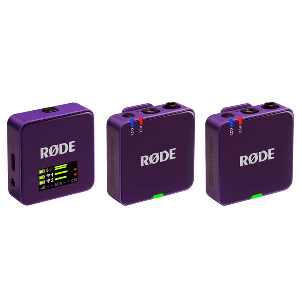 RØDE Wireless Go Gen 3 Purple draadloze dasspeldmicrofoon