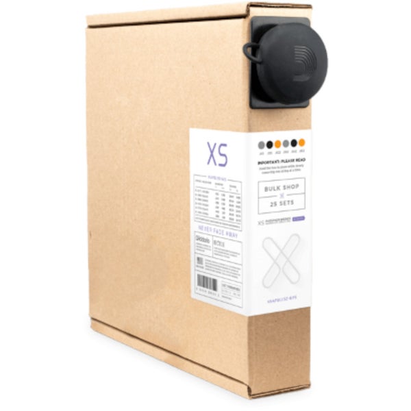 D'Addario XSAPB1152-B25 XS Phosphor Bronze Coated 11-52 snaren voor westerngitaar (25 sets)