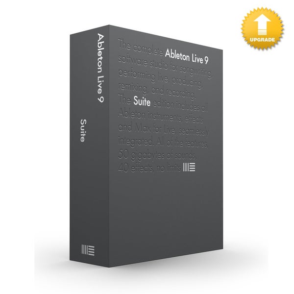 Ableton Live 9 Suite upgrade van Live Lite OEM (download)