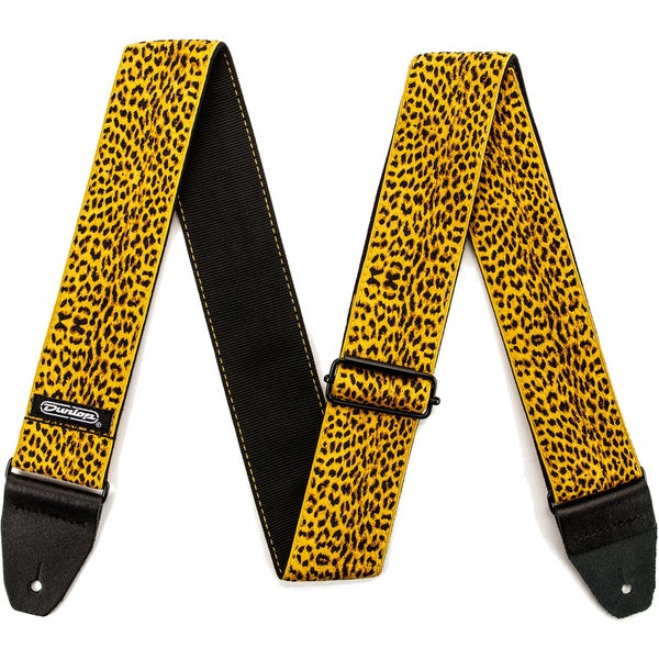 Dunlop Jacquard Strap D6725 Leopardskin Strap gitaarband