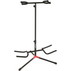 Fender Adjustable Double Cradle Guitar Stand statief voor twee gitaren