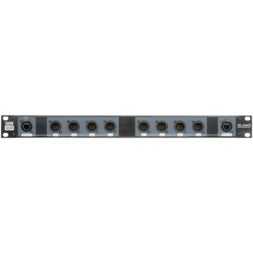 Showgear DS-24 M/5 DMX 5p (male) racksplitter naar CAT (zender)