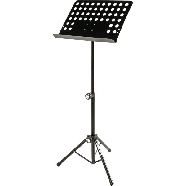 Quiklok MS330WB muziekstandaard met geperforeerd blad