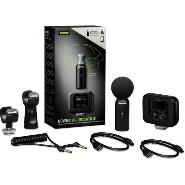 Shure MoveMic 88+ Kit draadloze stereomicrofoon