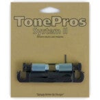 TonePros T1Z Black Metric Locking Stop Tailpiece
