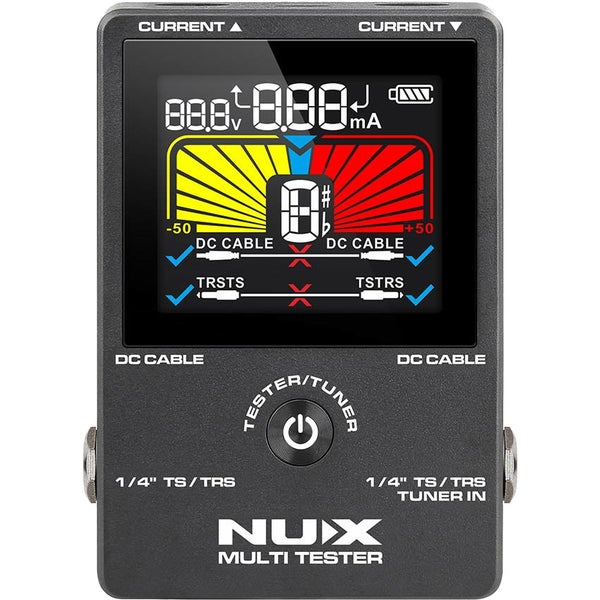NUX NMT-1 Multi-Tester met chromatisch stemapparaat