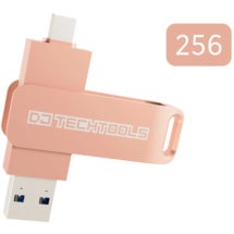 DJ TechTools Chroma Drive 256 GB Rose Gold USB-stick voor DJ's (USB-A, USB-C)