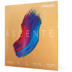 D'Addario A310 1/8M Ascenté String Set, 1/8 Scale, Medium Tension Vioolsnaren set