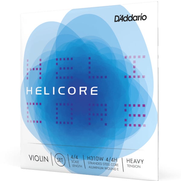 D'Addario H310W 4/4H Helicore String Set Wound E, 4/4, Heavy Tension Vioolsnaarset
