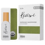 D'Addario Woodwinds ODIR10305 Organic Reserve Sopraansaxofoonrieten, 3.0+, 10-pack