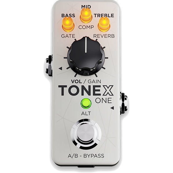 IK Multimedia ToneX One Brown Sound White Limited Edition USB-C amp modeler en audio-interface