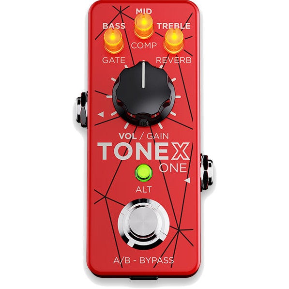 IK Multimedia ToneX One Brown Sound Red Limited Edition USB-C amp modeler en audio-interface