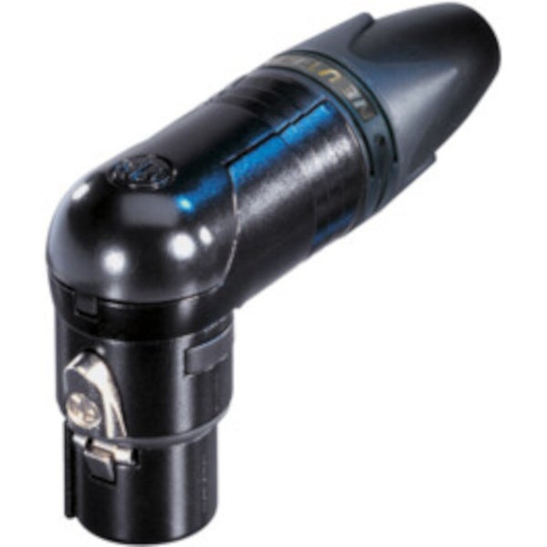 Neutrik NC10FRX-14-B R/A Cable Con. Fem. 8+2P XX B Haakse XLR connector kabeldeel