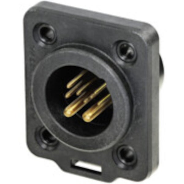 Neutrik NC10MDX-TOP Chass.Con.Male 10POLE Top XLR chassisdeel male connector