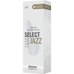 D'Addario Woodwinds ORSF05TSX4S Organic Select Jazz Tenorsaxofoonriet, 4 Soft, 5-pack