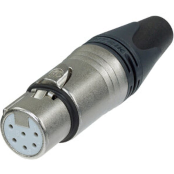 Neutrik NC6FSXX Cable Con. Fem. 6POLE Switchcraft Rechte XLR kabelconnector 6-polig