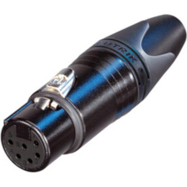 Neutrik NC6FSXX-B Cable Con. Fem. 6POLE Switchcraft B Rechte XLR kabelconnector 6-polig