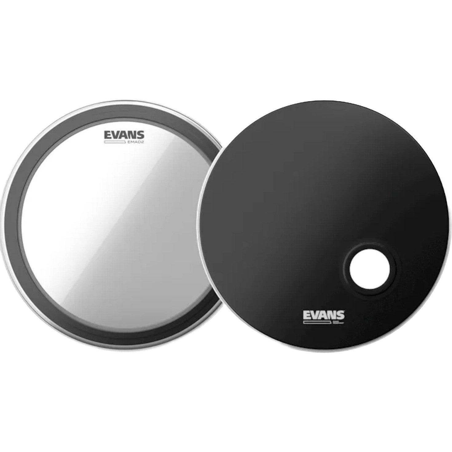 Evans EBP-18EMAD2SYS EMAD2 System bassdrum vellen set 18inch