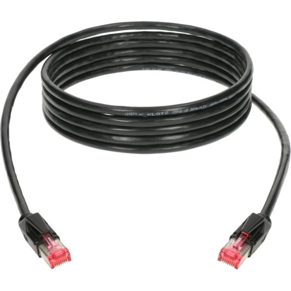 Klotz CP5RR1P001 Professionele CAT5e patchkabel 1 meter