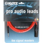 Klotz M4TM3-1000 TT Bantam-XLR Patchkabel 10m