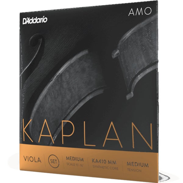 D'Addario KA410 MM Kaplan Amo, Medium Scale, Medium Tension Altvioolsnarenset medium scale