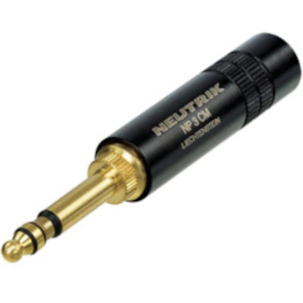 Neutrik NP3CM-B 206'' MIL-Plug 642/5A Black Voor militaire communicatieapparatuur
