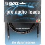 Klotz M4TT1-1000 Kabel met TT Bantam aansluitingen 10 meter