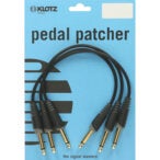 Klotz PP-JJ0015 Unbalanced patch kabel voor pedalen 0.15 meter
