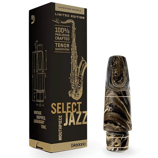 D'Addario Woodwinds 046716585110 Select Jazz Marble Tenorsaxofoon Mondstuk
