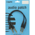 Klotz AB-JJ0090 Patchkabelset - gebalanceerd 6.3 mm TRS 0.9 meter