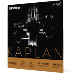 D'Addario KA310 3/4M String Set, 3/4 Scale, Medium Tension Vioolsnarenset voor 3/4 viool
