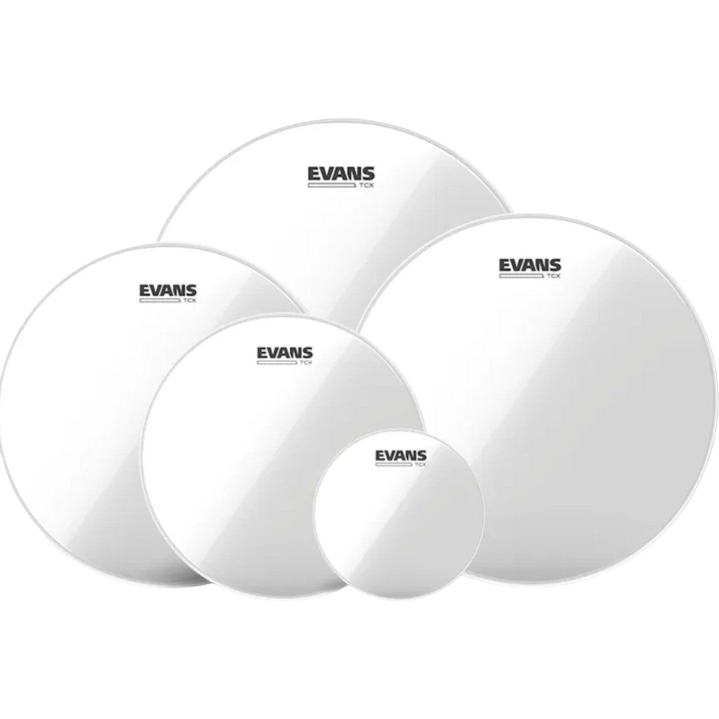 Evans EMTP-TCX TCX Clear Tenor Drumhead Set