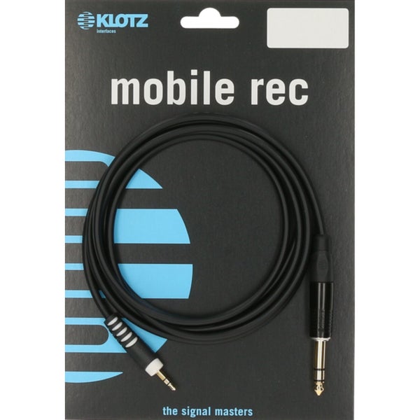 Klotz AS-MJ0090 Stereo mini jack naar jack-kabel 0.9 meter