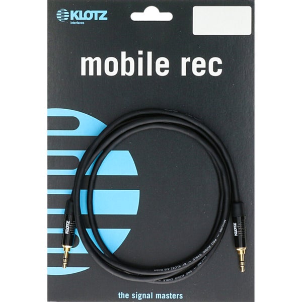 Klotz KS-MM0150 Stereo mini jack-kabel 3.5 mm 1.5 meter
