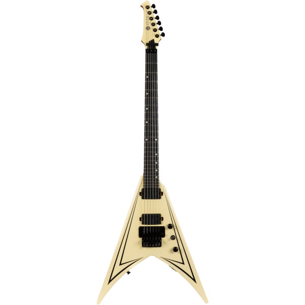Spira Guitars V-420 AWH Alpine White elektrische gitaar