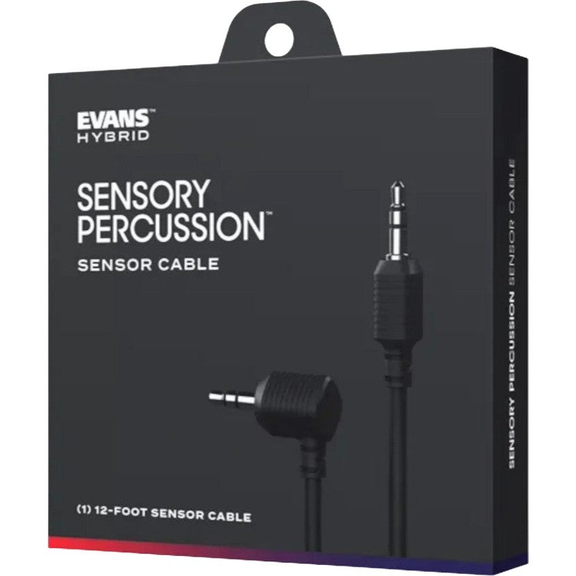 Evans EHSP-1-TRS12 Hybrid TRS-kabel voor Evans Sensory Percussion