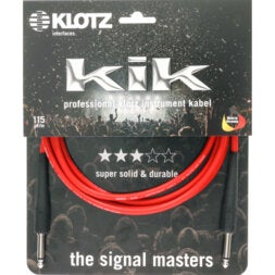 Klotz KIK2.0PPRT Professionele instrumentkabel 2 meter