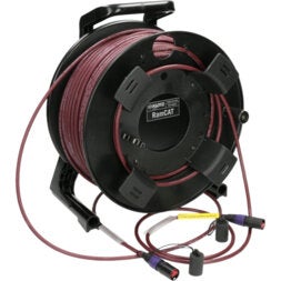 Klotz RC5EED070V CAT5e netwerkkabel op haspel 70 meter