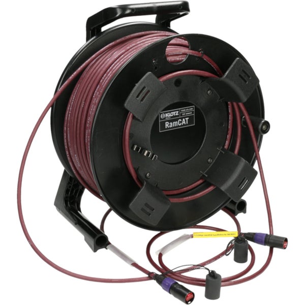 Klotz RC5EEW100V CAT5e netwerkhaspelkabel 100 meter