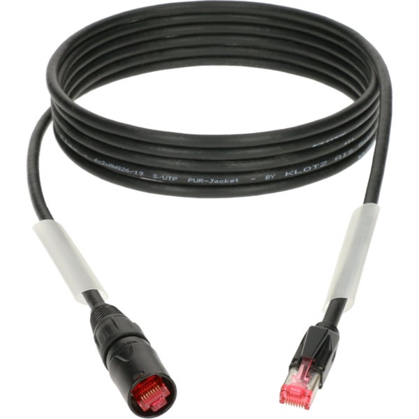 Klotz RC5ER010B Professionele CAT5e-netwerkkabel 1 meter