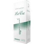 D'Addario Woodwinds REC05MD La Voz Basklarinetriet, Medium, 5-pack, Unfiled
