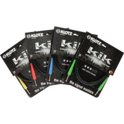 Klotz MIXKIKC4.5 Pro instrument kabelset met gekleurde mouwen 4.5 meter