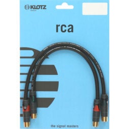 Klotz ALN003 High-end audiokabel 0,3 meter RCA