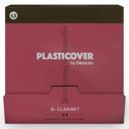 D'Addario Woodwinds RRPBCL150-B25 Plasticover Bb Klarinetrieten,1.5, 25-pack