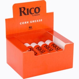D'Addario Woodwinds RCRKGR12 Rico Cork Grease Cork Grease – 12 tubes