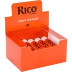 D'Addario Woodwinds RCRKGR12 Rico Cork Grease Cork Grease – 12 tubes