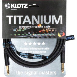Klotz TI-TRS1000 Titanium Audio Kabel 10 meter