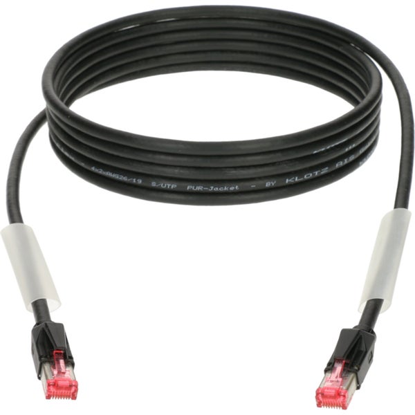 Klotz RC5RR020B Professionele CAT5e netwerk-/datakabel 2 meter